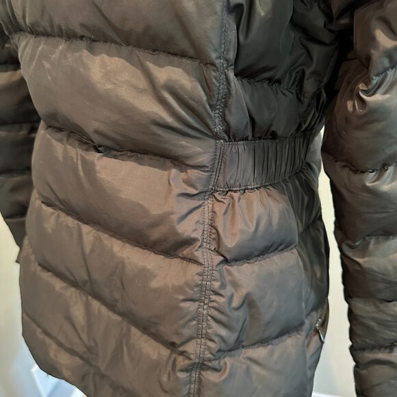 Women's Black Puffer Winter Jacket - Picture 7 of 13